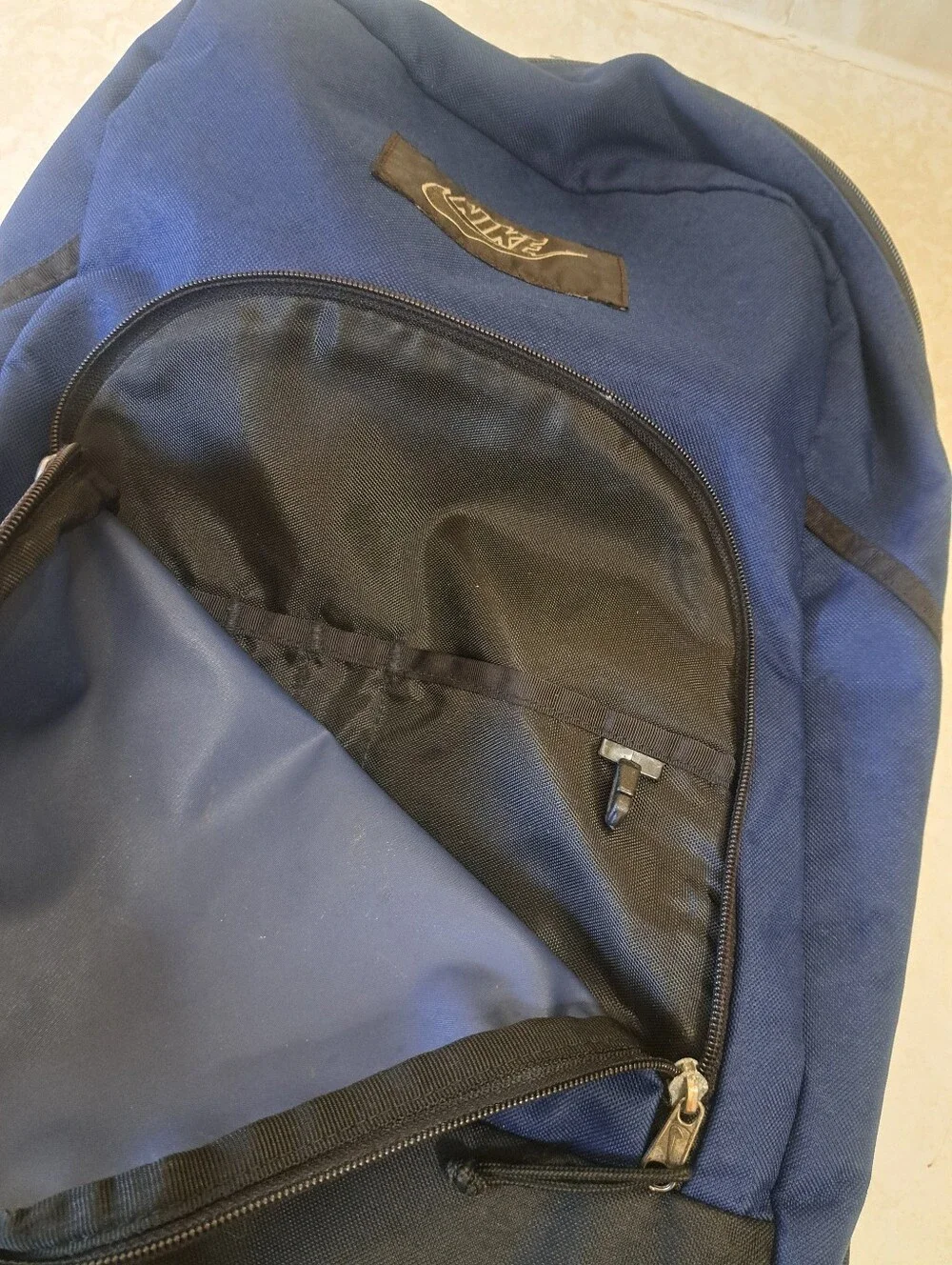 Sm Nike Navy Backpack